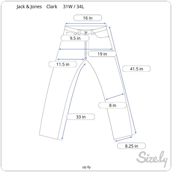 Jack and Jones Jeans 31W / 34L - Picture 4 of 4